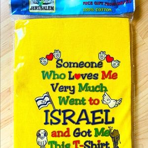 NWT Jerusalem T-Shirt Unisex Souvenir XXL